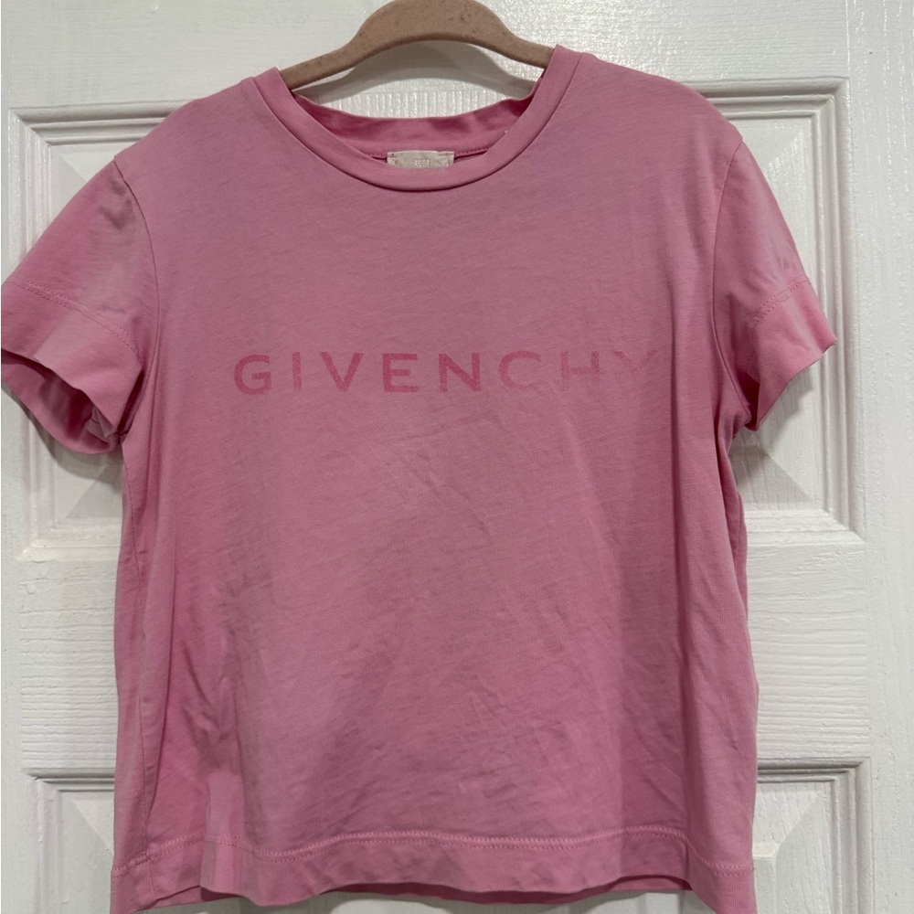 Givenchy Light Pink Short Sleeve Tee